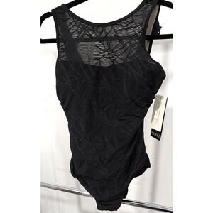 Elegant Black Swimwear - Profile Brand, Size 12